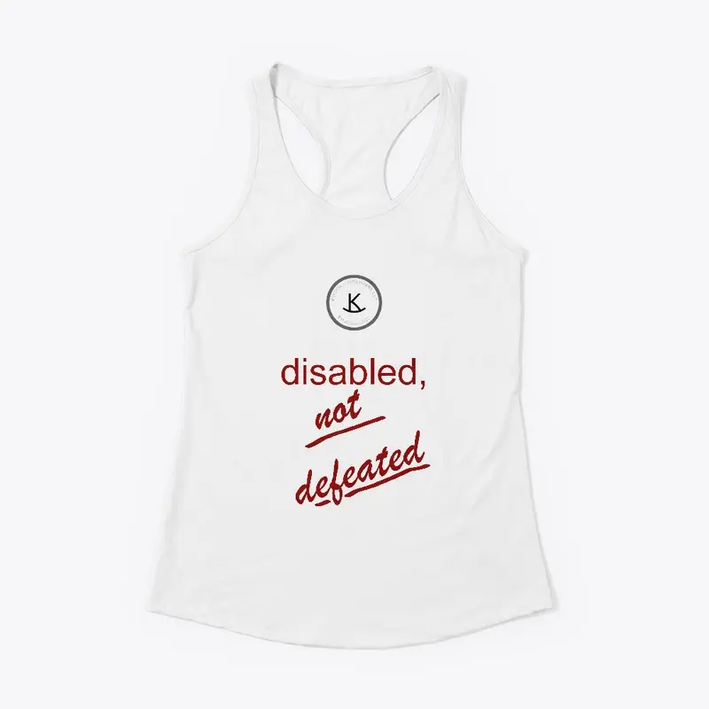 Disabled Not Defeated Apparel