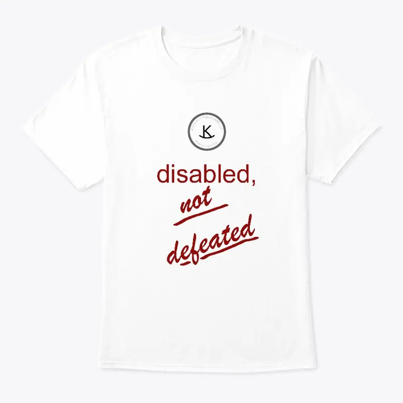 Disabled Not Defeated Apparel