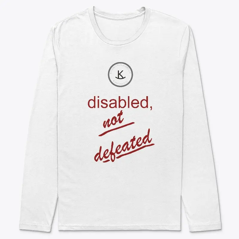 Disabled Not Defeated Apparel