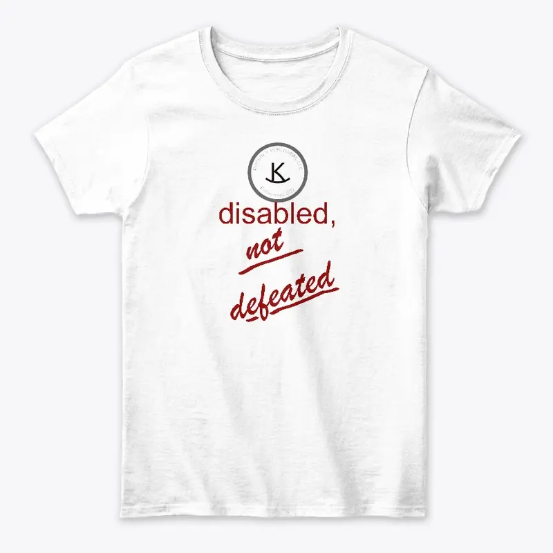 Disabled Not Defeated Apparel