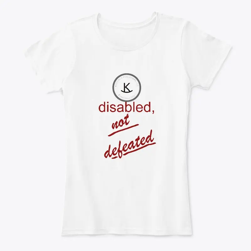 Disabled Not Defeated Apparel