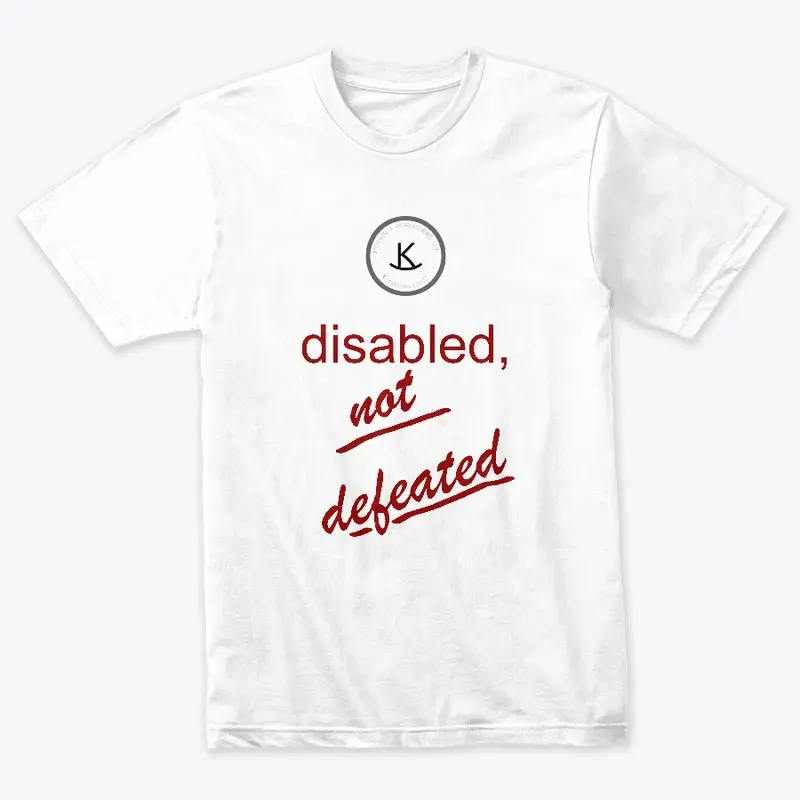 Disabled Not Defeated Apparel