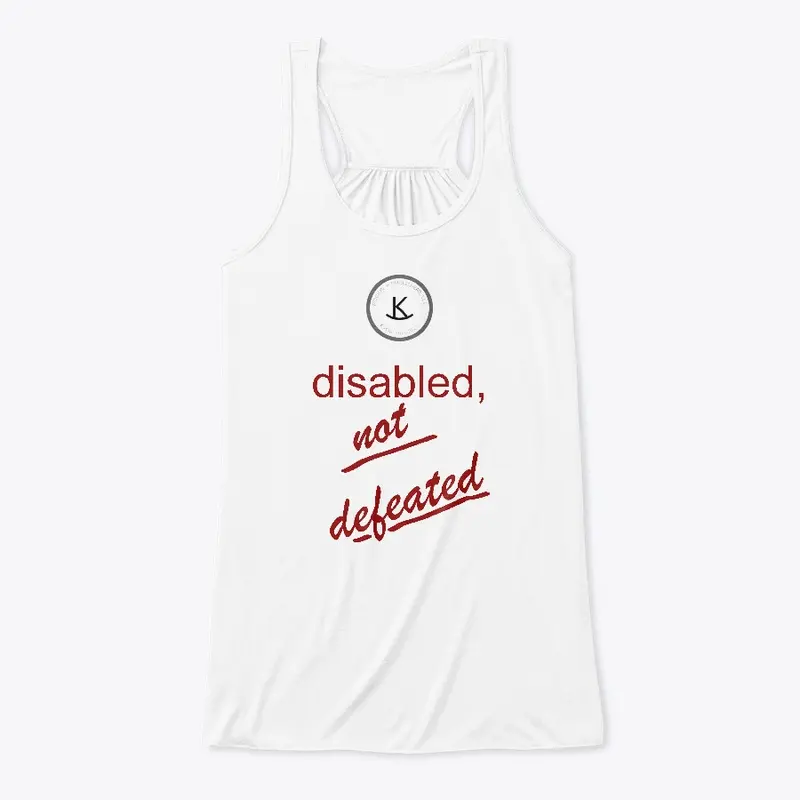 Disabled Not Defeated Apparel