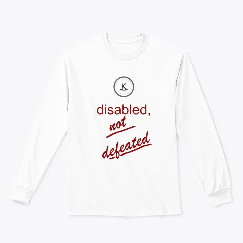 Disabled Not Defeated Apparel