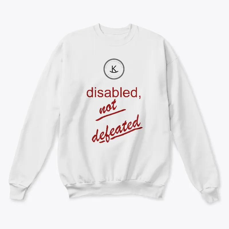 Disabled Not Defeated Apparel