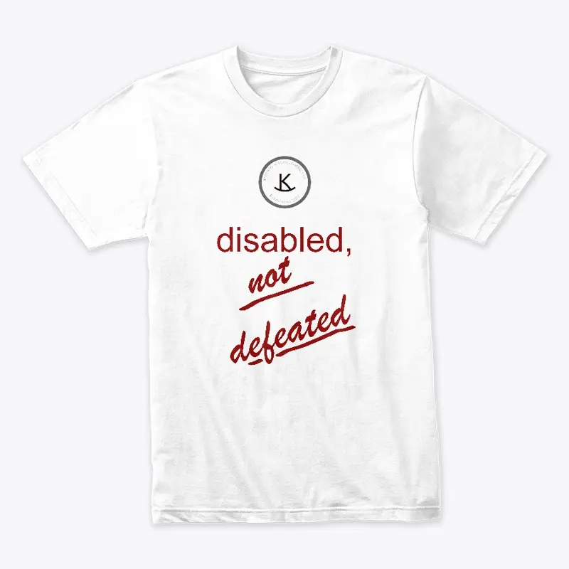 Disabled Not Defeated Apparel